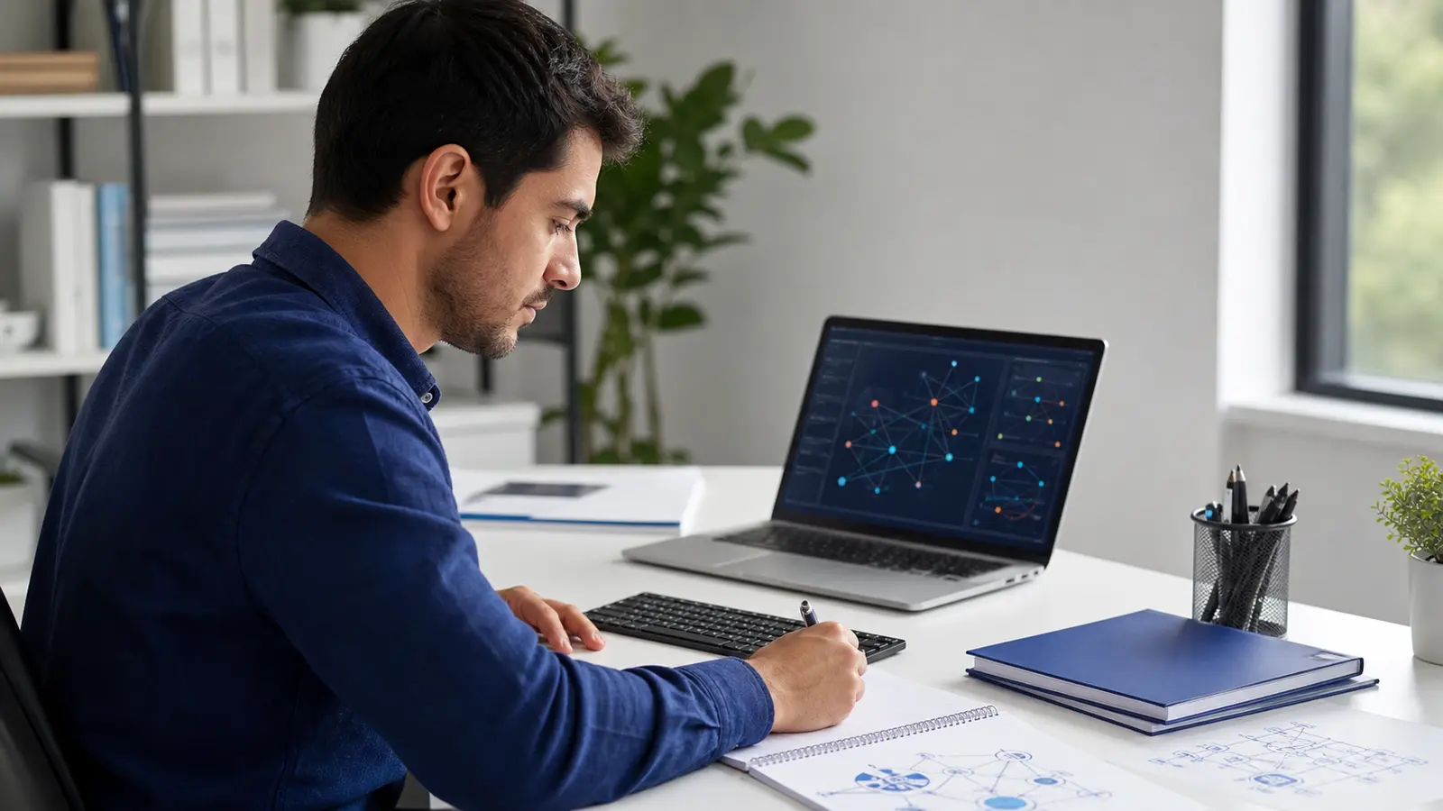 Estudio técnico para Técnicos Auxiliares de Informática del Estado. Imagen generada por IA.